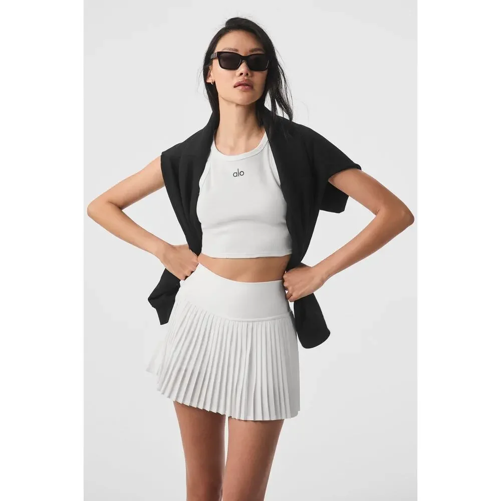 Alo Yoga Grand Slam Tennis Mini Skirt - XS